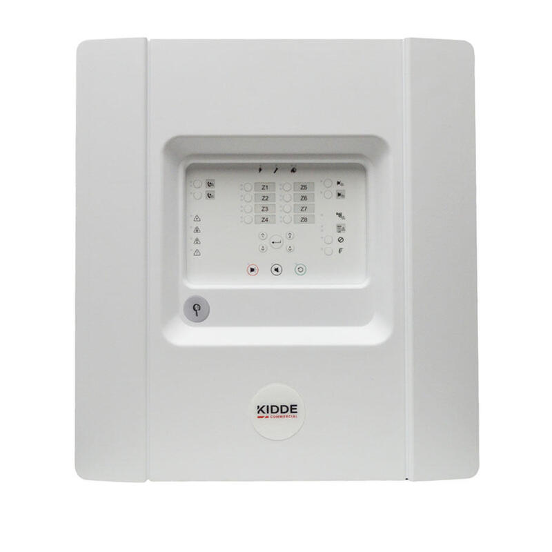 kidde-commercial-nc-pf8-central-de-incendios-convencional-8-zonas