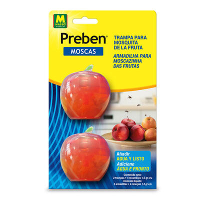 pack-de-2-unidades-trampa-mosca-de-la-fruta-2-trampas-2-recambios