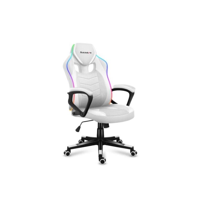 silla-gaming-huzaro-force-25-rgb-de-malla-blanca