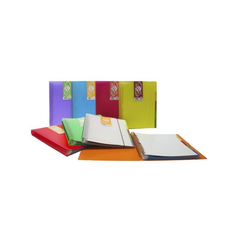 grafoplas-carpeta-50-fundas-espiral-a4-extraibles-calidad-extra-5-separadores-pp-translucido-rigido-in-out-negro