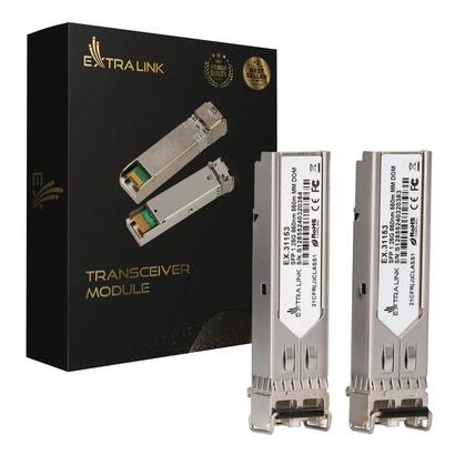 extralink-sfp-125g-850nm-550m-mm-dom-2-pack