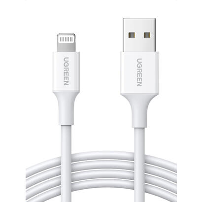 cable-ugreen-20728-usb-20-m-lightning-m-1-m-white-color