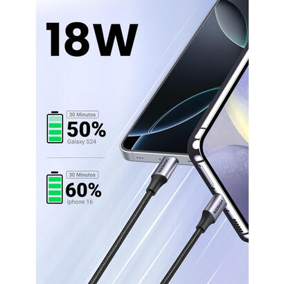 cable-ugreen-usb-c-a-usb-a-negro-1m