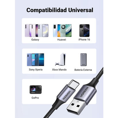 cable-ugreen-usb-c-a-usb-a-negro-1m