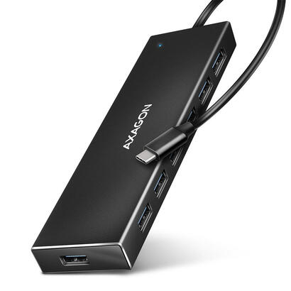 axagon-hue-f7a-7x-usb-32-gen-1-aluminium-flat-hub-30-cm-usb-c-cable