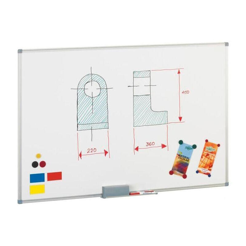 faibo-pizarra-blanca-acero-lacado-blanco-marco-de-aluminio-60x90-cm faibo-pizarra-blanca-acero-lacado-blanco-marco-de-aluminio-60x90-cm