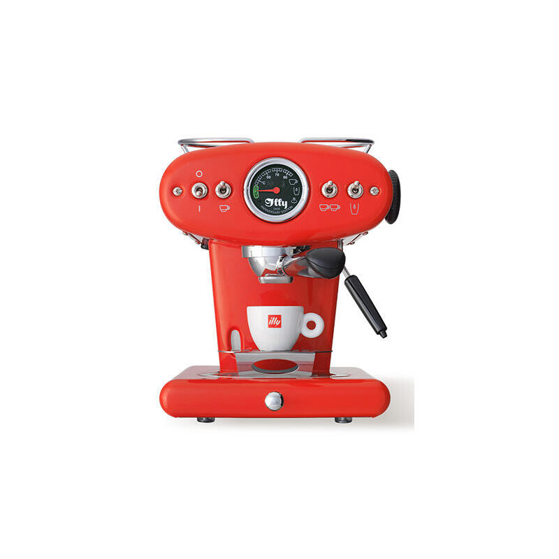 illy-x1-anniversary-maschine-para-gemahlenen-kaffee-y-ese-pads-rot illy-x1-anniversary-maschine-para-gemahlenen-kaffee-y-ese-pads-rot