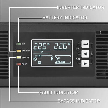 sai-qoltec-52285-uninterruptible-power-supply-ups-for-rack-1kva-1000w-power-factor-10-lcd-epo-usb-on-line