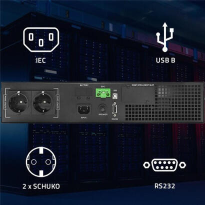 sai-qoltec-52285-uninterruptible-power-supply-ups-for-rack-1kva-1000w-power-factor-10-lcd-epo-usb-on-line