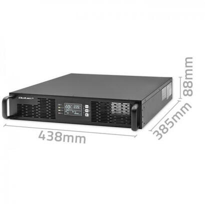 sai-qoltec-52285-uninterruptible-power-supply-ups-for-rack-1kva-1000w-power-factor-10-lcd-epo-usb-on-line