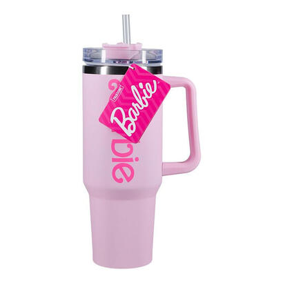 vaso-termo-con-pajita-paladone-barbie-logo-xl-1200-ml