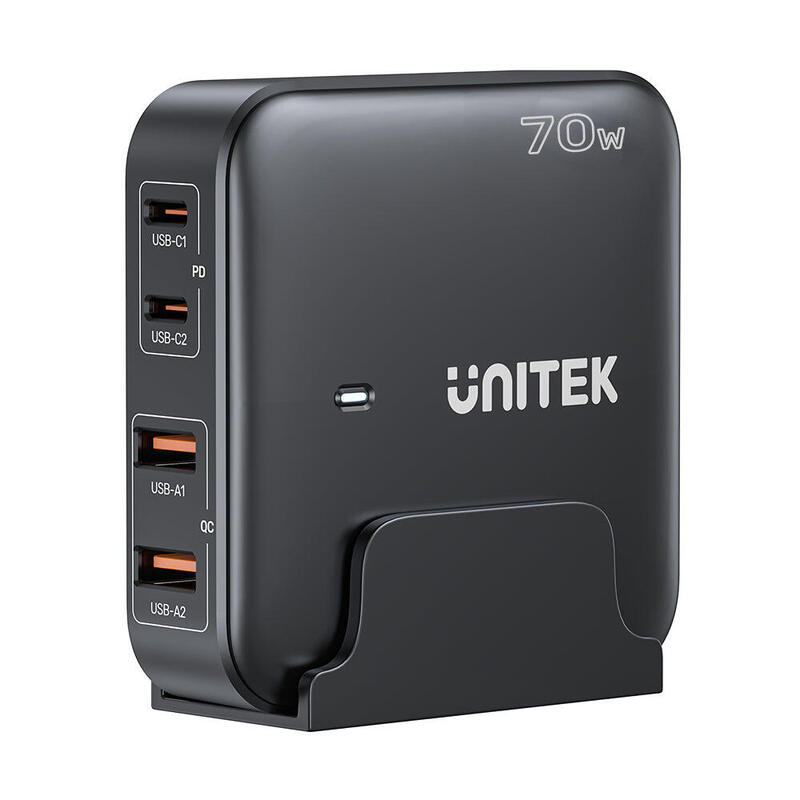 unitek-ladowarka-biurkowa-gan-70w-2xusb-a-2xusb-c unitek-ladowarka-biurkowa-gan-70w-2xusb-a-2xusb-c