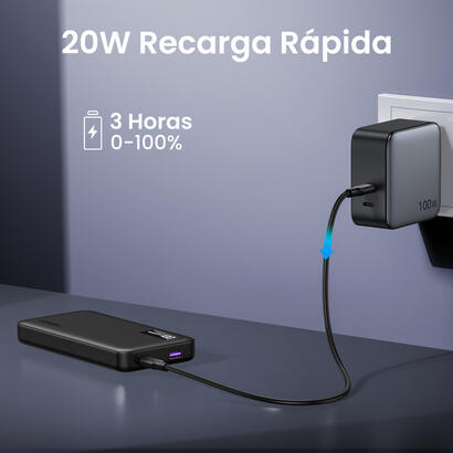 ugreen-25742-bateria-externa-ion-de-litio-10000-mah-negro