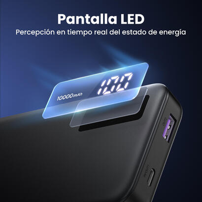 ugreen-25742-bateria-externa-ion-de-litio-10000-mah-negro