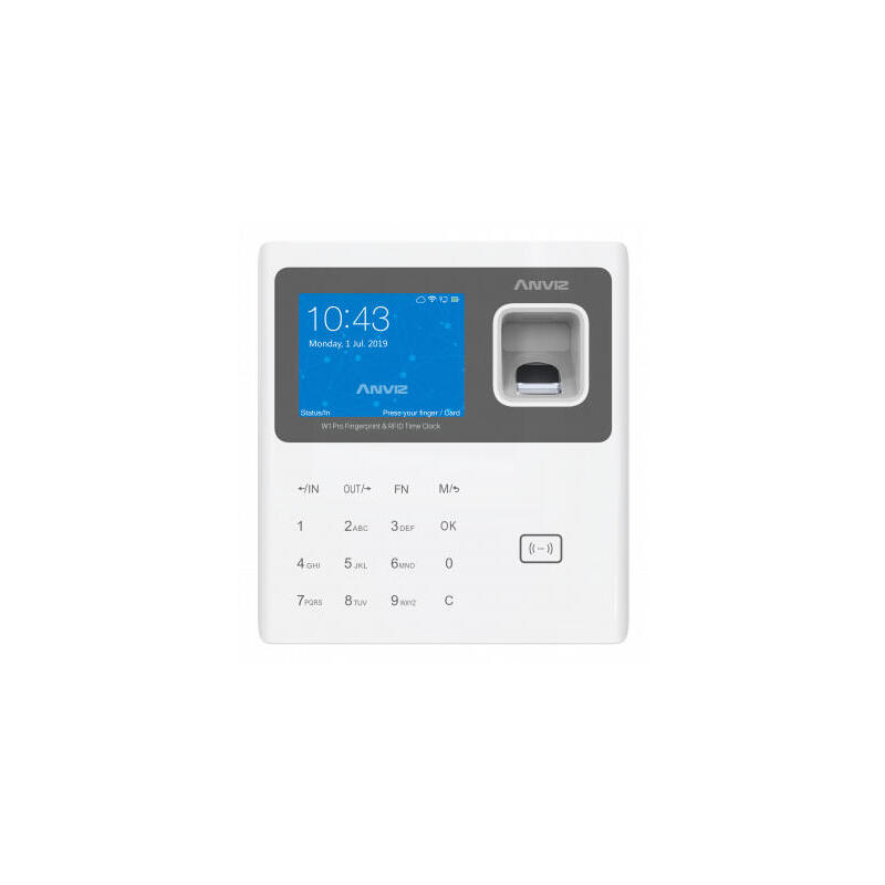 anviz-w1-pro-lector-inteligente-de-control-de-acceso-blanco anviz-w1-pro-lector-inteligente-de-control-de-acceso-blanco