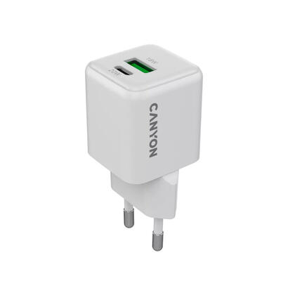 canyon-cargador-cu20ac-gan-20w-1xpd-usb-c-y-1xqc-usb-a-eu-blanco