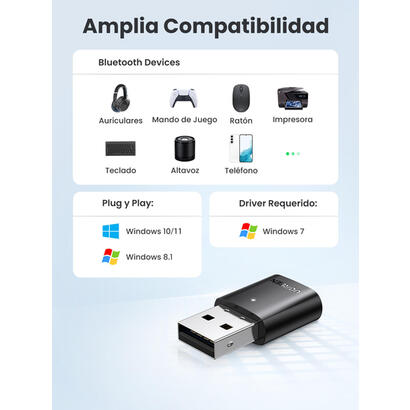 adaptador-usb-ugreen-usb-bluetooth-50
