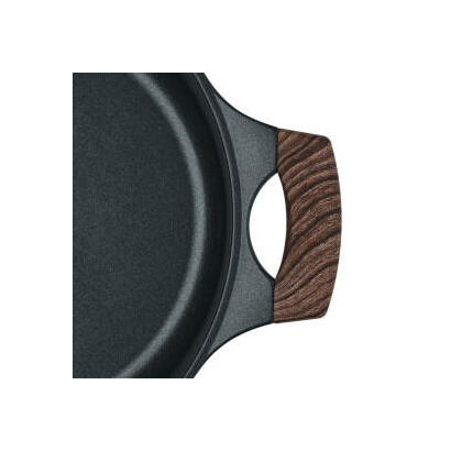 resto-kitchenware-93906-bateria-de-cocina-negro-aluminio-41-l-28-cm