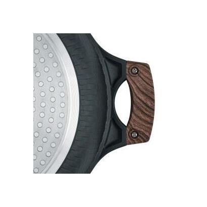 resto-kitchenware-93906-bateria-de-cocina-negro-aluminio-41-l-28-cm