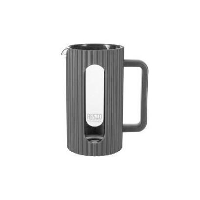 resto-kitchenware-90535-cafetera-manual-frances-de-prensa-1-l-gris