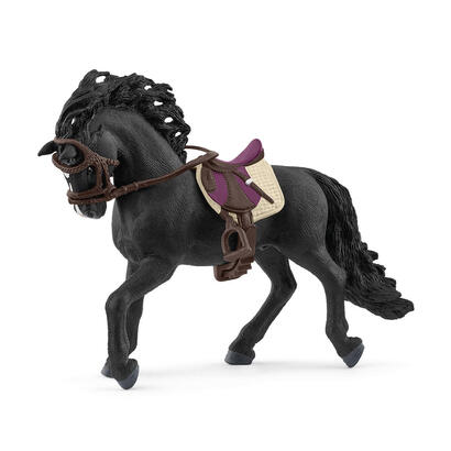 figura-de-juguete-marron-de-semental-schleich-horse-club-pura-raza-espanola-con-silla-de-montar-y-brida-42707