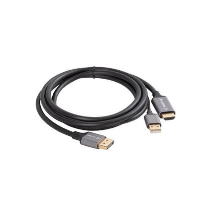 cable-hdmim-displayporm-18m-4k-czarny