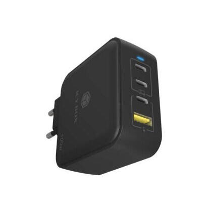 cargador-enchufable-gan-de-4-puertos-icy-box-ib-ps104-pd-usb-a-3x-usb-c-negro-pd-30-100-w-qc-30-18-w-61116