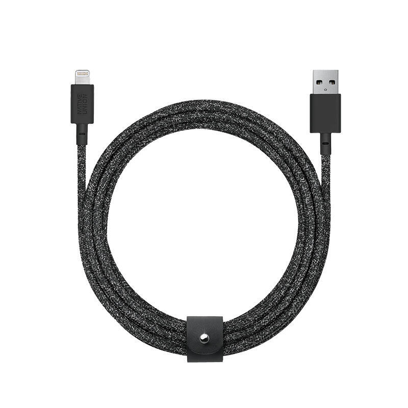 native-union-belt-cable-usb-a-to-lightning-3m-black native-union-belt-cable-usb-a-to-lightning-3m-black