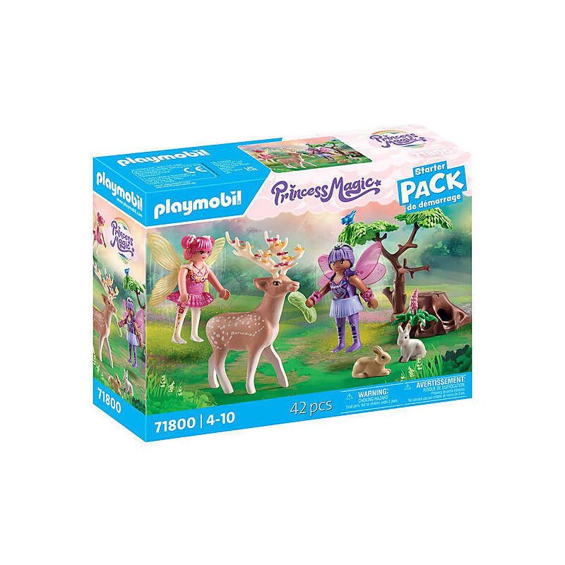 playmobil-starter-pack-hadas-con-animales-del-bosque-71800