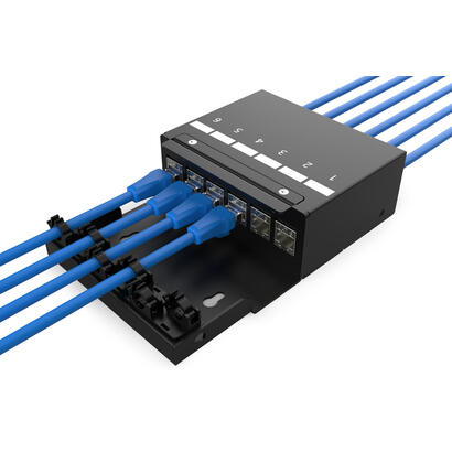 digitus-consolidation-point-box-6-port-keystone-modules-with-intelligent-cable-manager-black