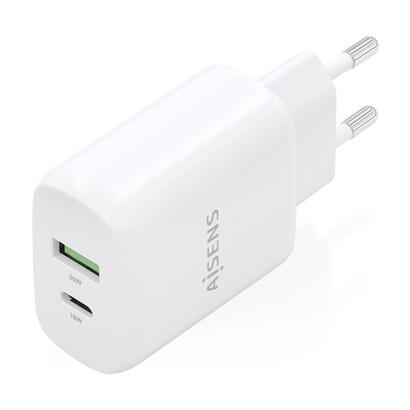 aisens-cargador-gan-30w-1xusb-c-pd30-qc40-1xusb-a-qc30-blanco