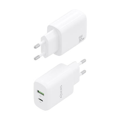 aisens-cargador-gan-30w-1xusb-c-pd30-qc40-1xusb-a-qc30-blanco