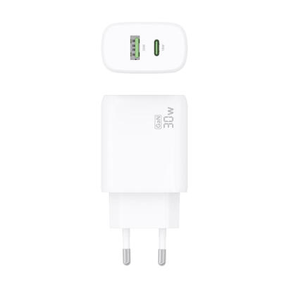 aisens-cargador-gan-30w-1xusb-c-pd30-qc40-1xusb-a-qc30-blanco