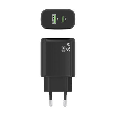 aisens-cargador-gan-30w-1xusb-c-pd30-qc40-1xusb-a-qc30-negro