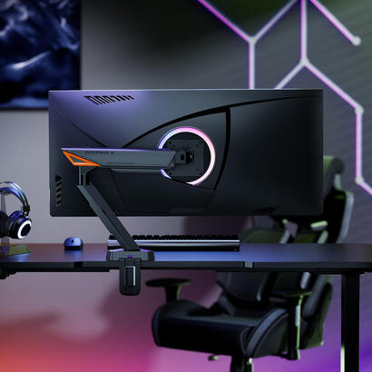 aisens-soporte-de-mesa-rgb-gaming-contrapeso-giratorio-e-inclinable-para-monitortv-16kg-3-pivotes-1-brazo-de-17-49-negro-gris