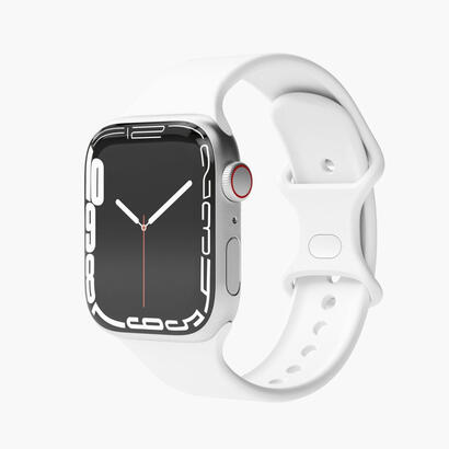 vonmahlen-watchstrap-for-apple-silicone-loop-funda-2-band-one-white-aws00005