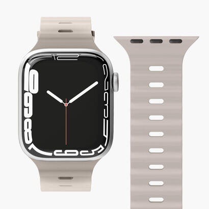 vonmahlen-watchstrap-for-apple-ocean-band-funda-2-band-one-cream-aws00081
