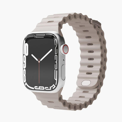 vonmahlen-watchstrap-for-apple-ocean-band-funda-2-band-one-cream-aws00081