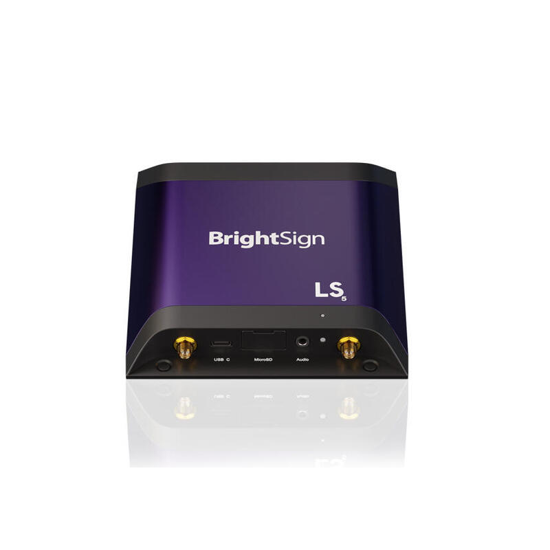 brightsign-ls445-reproductor-multimedia-y-grabador-de-sonido-negro-purpura-4k-ultra-hd-wifi