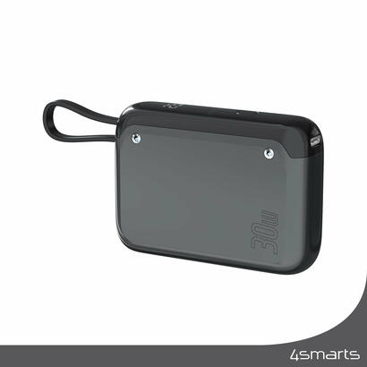 4smarts-powerbank-pocket-10000-mah-30w-z-wbudowanym-kablem-usb-c-space-grey