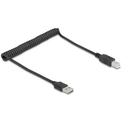 cable-delock-90130-usb-20-08-m-usb-a-negro