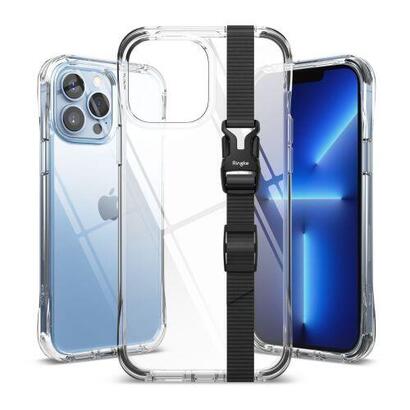 ringke-iphone-13-pro-max-case-fusion-with-buckle-strap-whiteblack