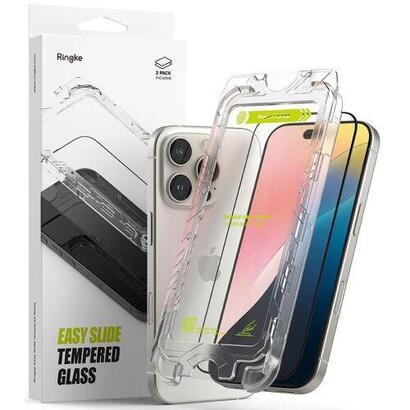 ringke-iphone-16-pro-max-screen-protector-premium-easy-slide-tempered-glass-9h-with-installation-jig-2pcs-transparent