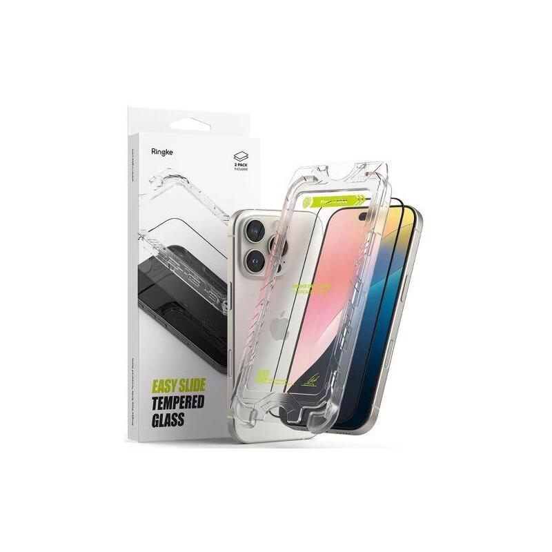 ringke-iphone-16-pro-max-screen-protector-premium-easy-slide-tempered-glass-9h-with-installation-jig-2pcs-transparent