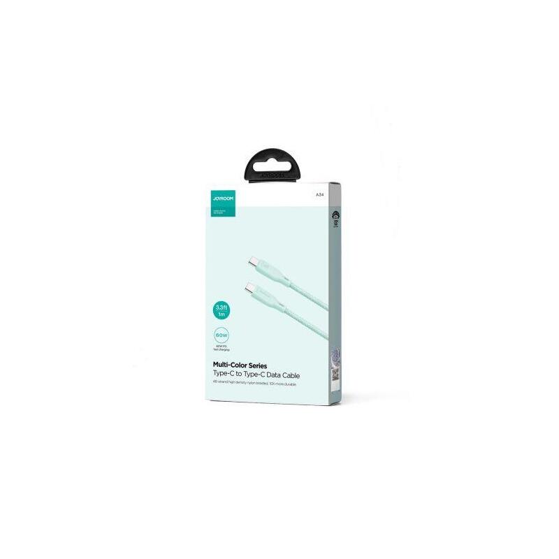 joyroom-usb-lightning-cable-multi-color-series-a14-480mbs-60w-1m-green-sa34-cc3