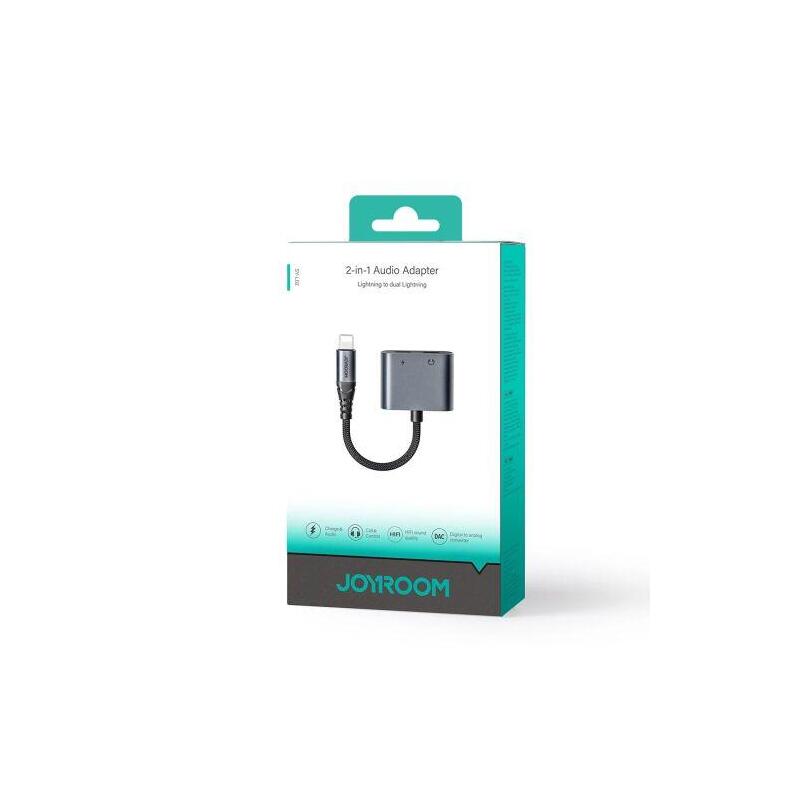 joyroom-adapter-dac-2-in-1-lightning-to-lightning-lightning-60w-012m-black-jr-sy-l02