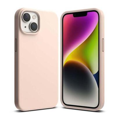 ringke-iphone-14-plus-case-silicone-pink-sand