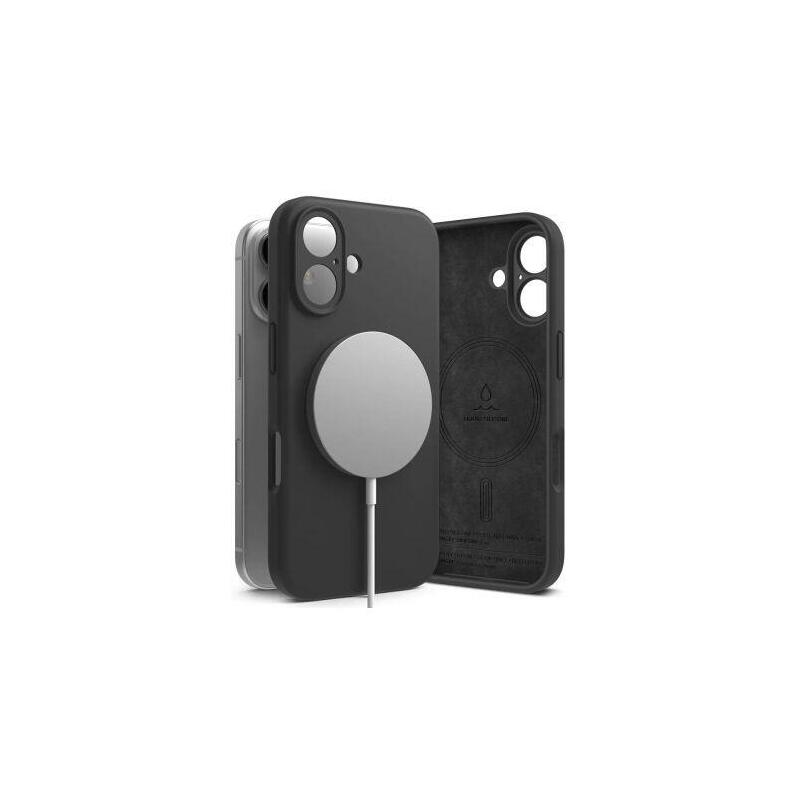ringke-iphone-16-case-silicone-magnetic-black