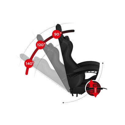 silla-gaming-huzaro-force-47-de-malla-de-carbono