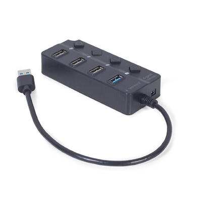 gembird-hub-4-puertos-usb-1-x-usb-31-3-x-usb-20-negro-uhb-u3p1u2p3p-01